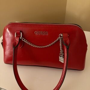 Red guess bag